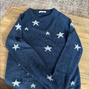 Philosophy star crewneck cashmere sweater